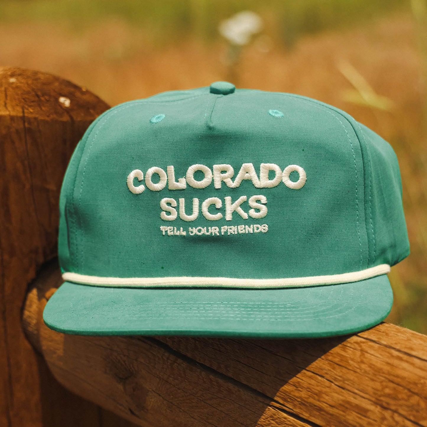 The Liar | Green Colorado Snapback Hat