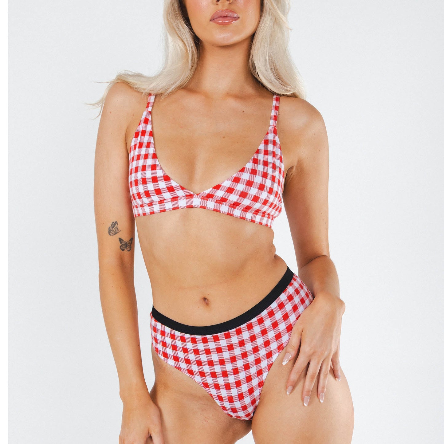 The Hot Diggity | Red Gingham Cheeky Underwear