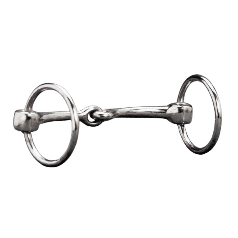 Nickel Plated Ring Snaffle