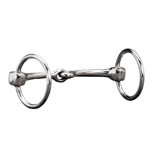 Nickel Plated Ring Snaffle