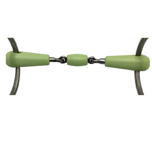 3 Link Snaffle Apple Mouth Bit