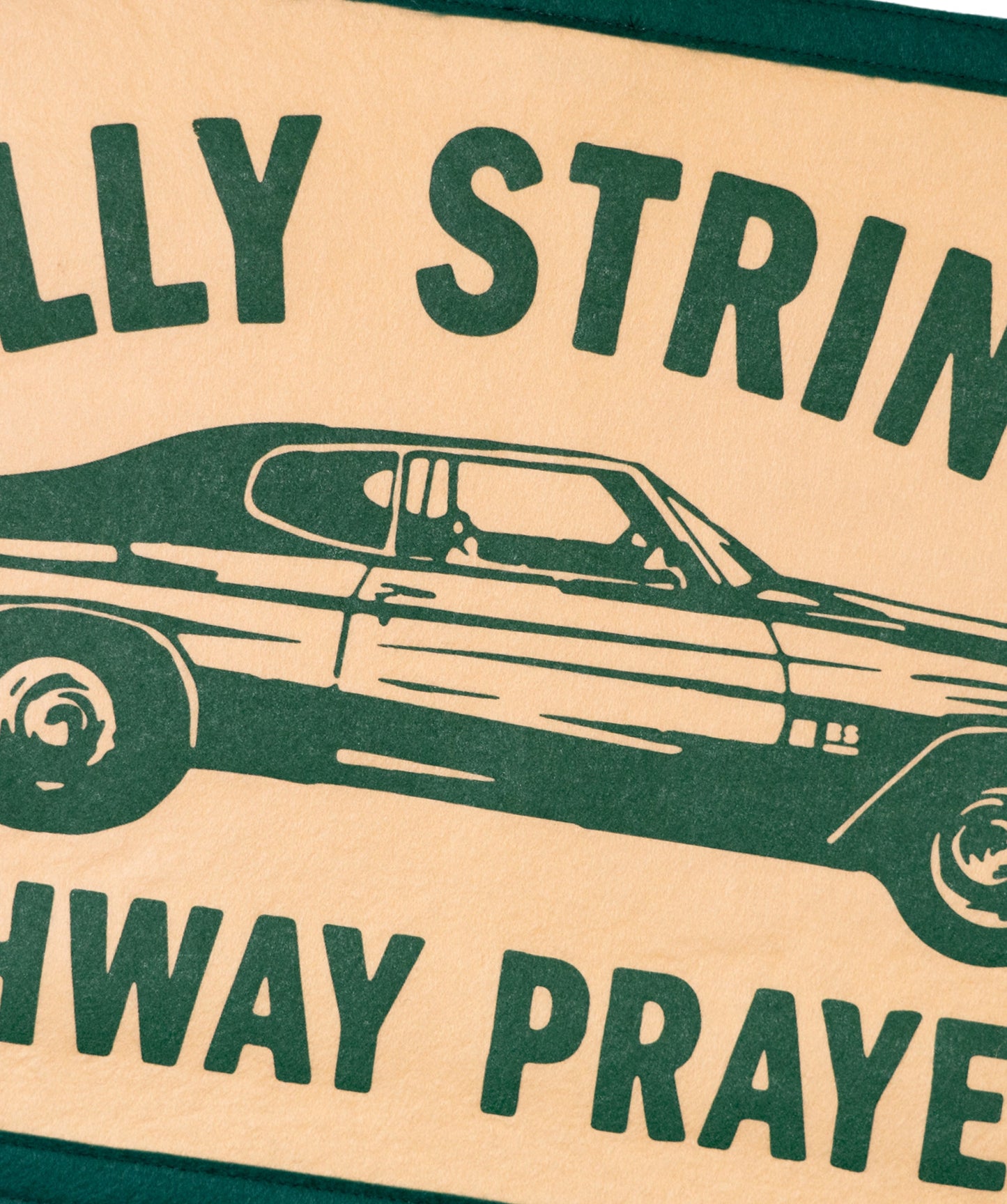 Highway Prayers Camp Flag • Billy Strings x Oxford Pennant