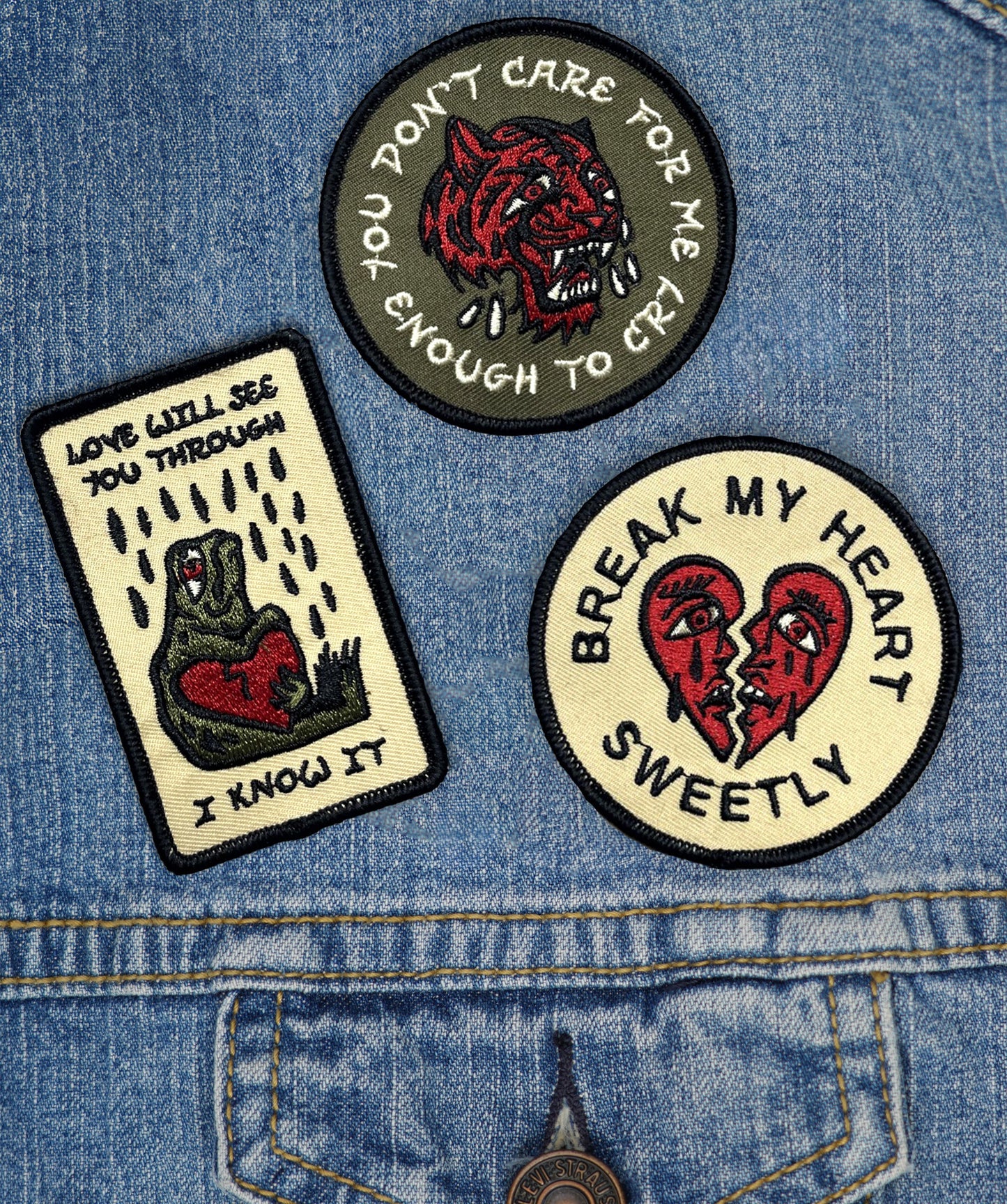John Moreland Embroidered Patch Pack • John Moreland x Oxford Pennant