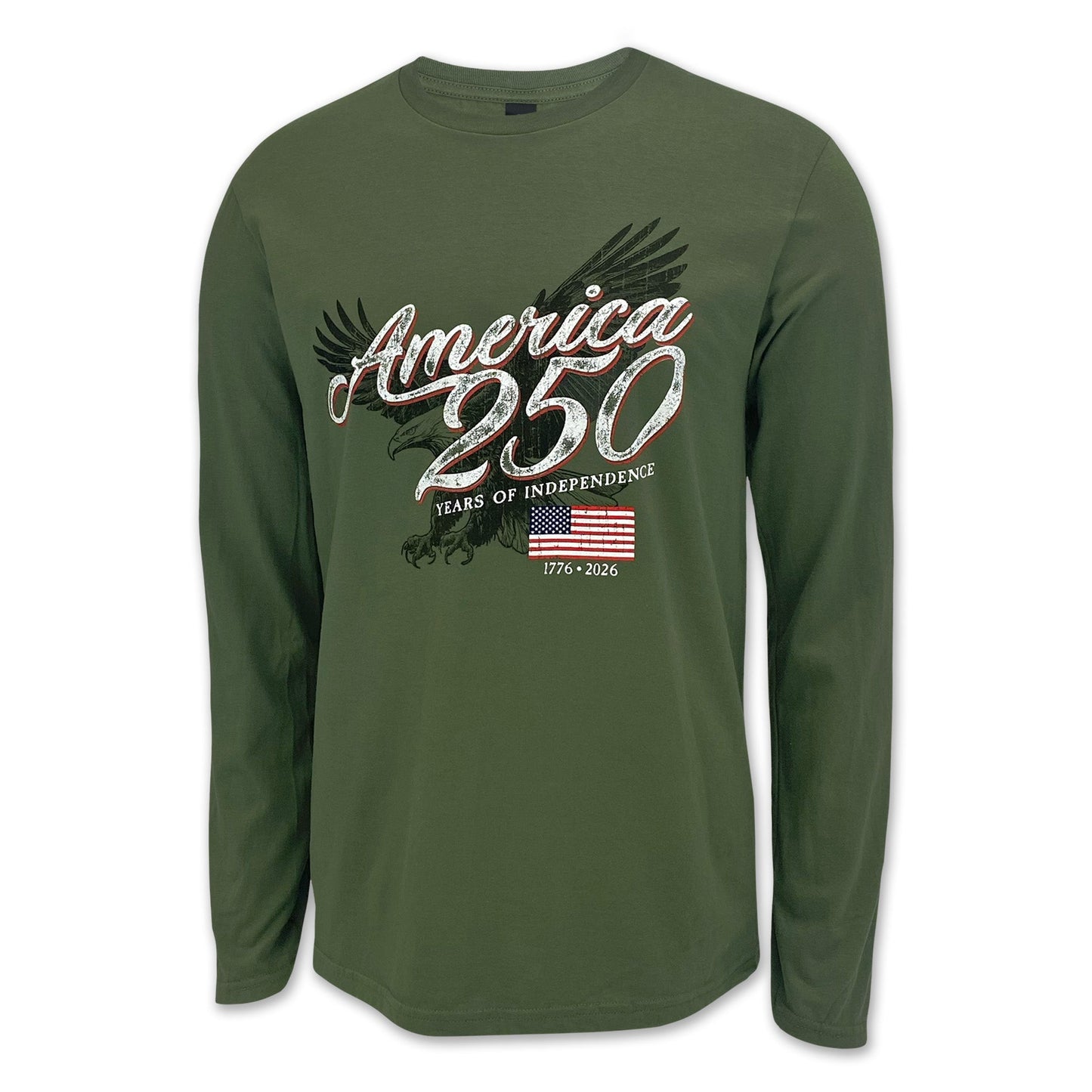 250 Years of Independence Long Sleeve T-Shirt (OD Green)