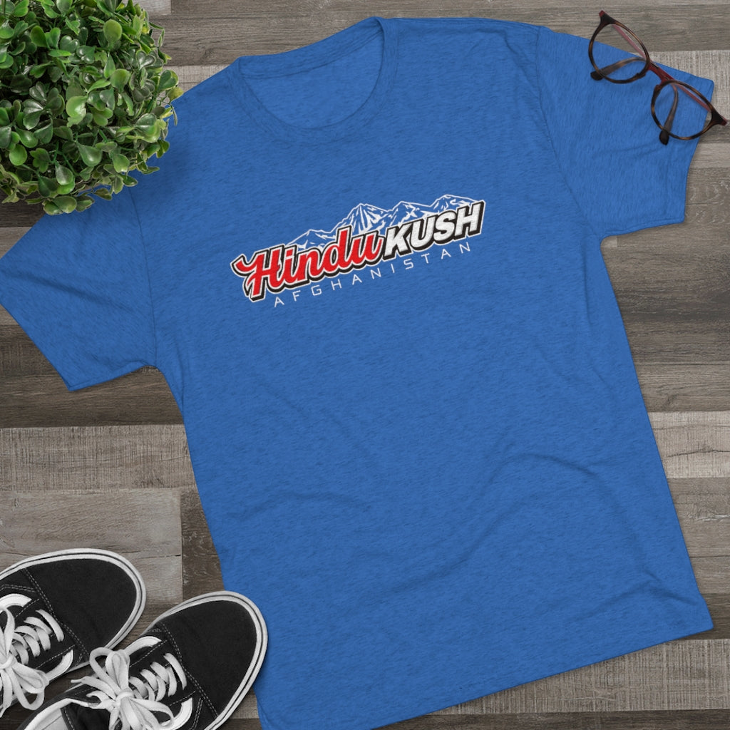 Royal Blue Hindu Kush Men's Tri-Blend Tee