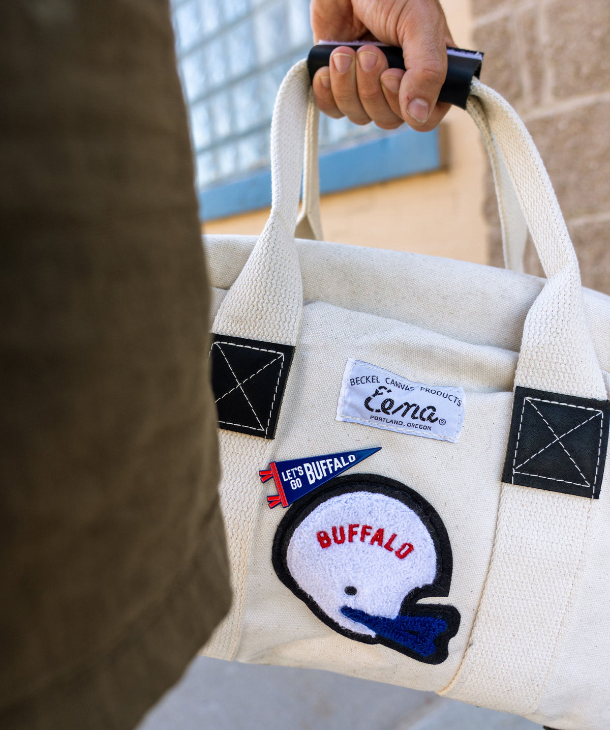 Let's Go Buffalo Enamel Pin