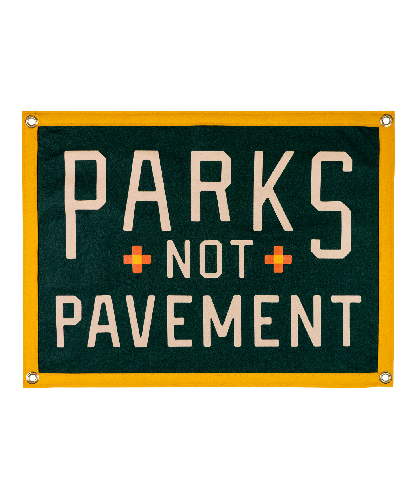 Parks Not Pavement Camp Flag