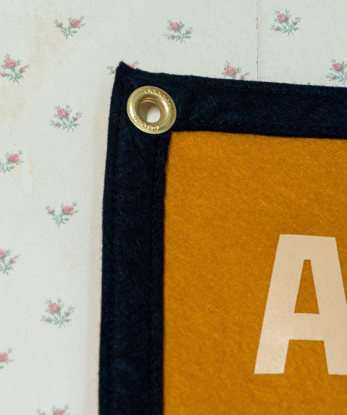 Adversity Is A Terrible Thing To Waste Camp Flag • Unreasonable Hospitality x Oxford Pennant