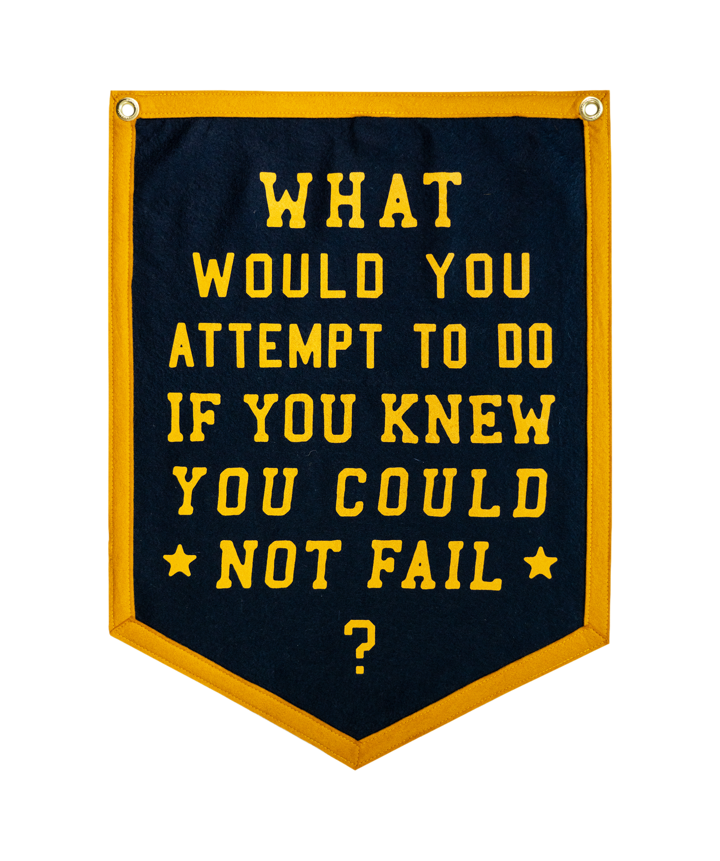 What Would You Attempt To Do Camp Flag • Unreasonable Hospitality x Oxford Pennant