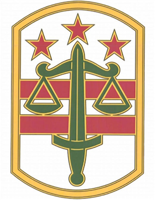 260th Military Police CSIB - Army Combat Service Identification Badge
