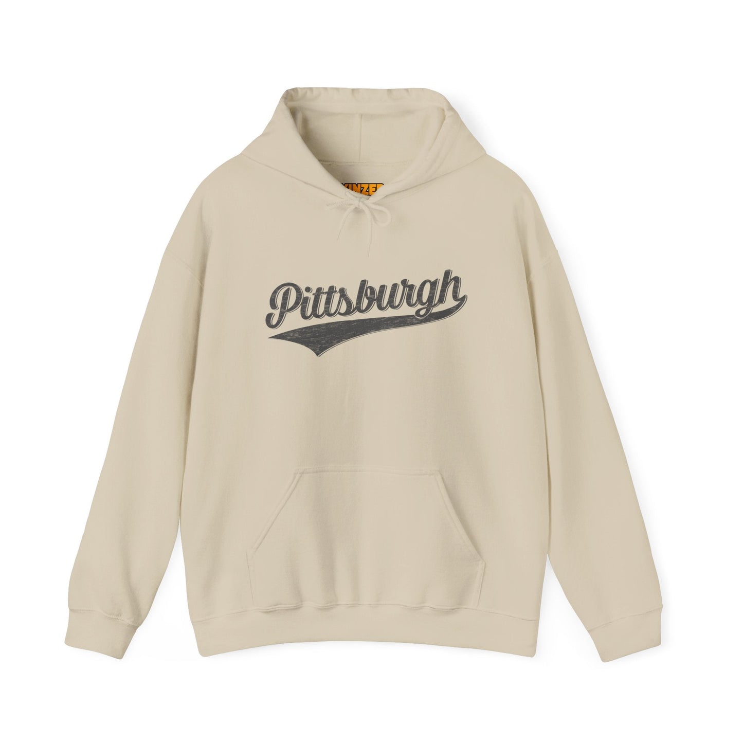 Pittsburgh Varsity Retro Heavy Blend Hooded Sweatshirt