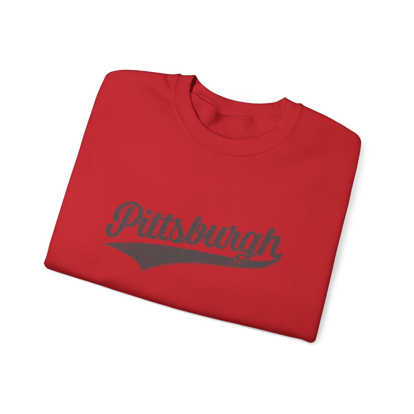 Pittsburgh Varsity Retro Heavy Blend Crewneck Sweatshirt