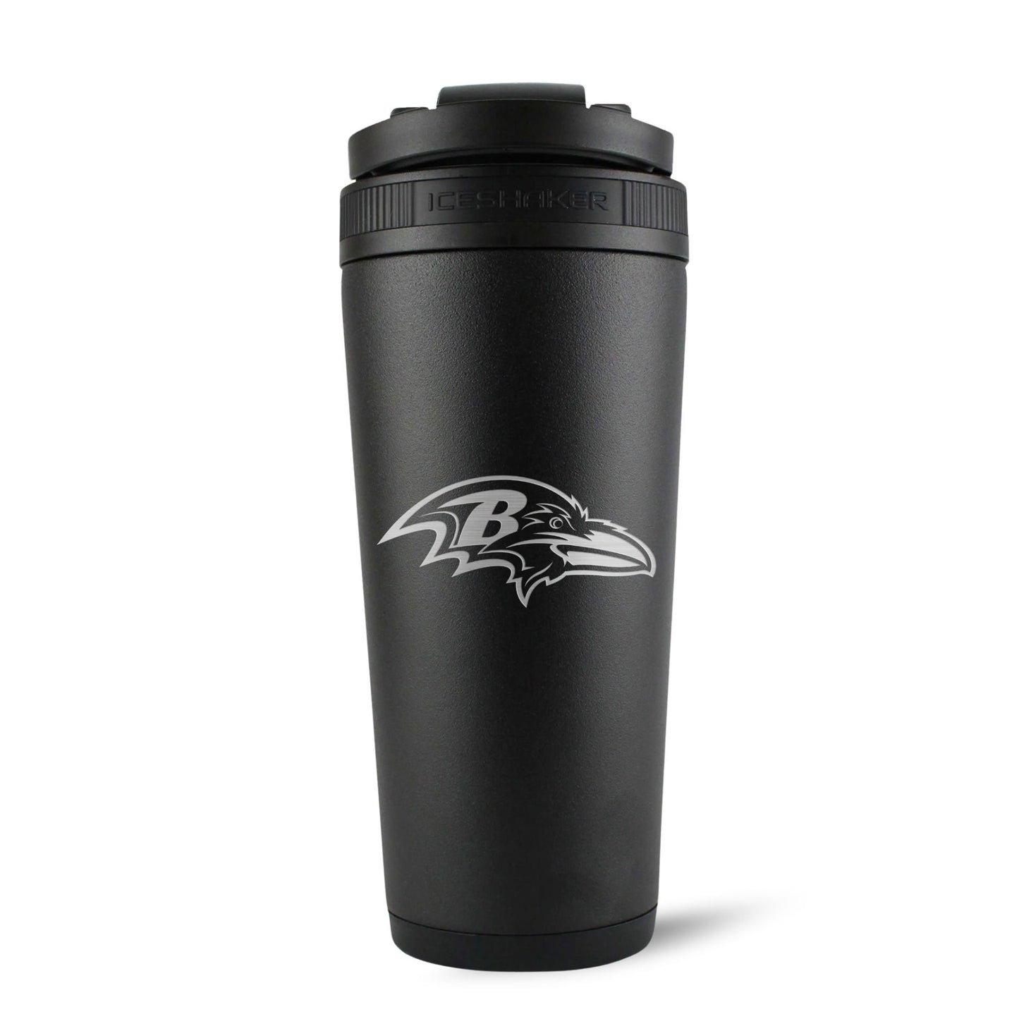 Officially Licensed Baltimore Ravens 26oz Ice Shaker - Black