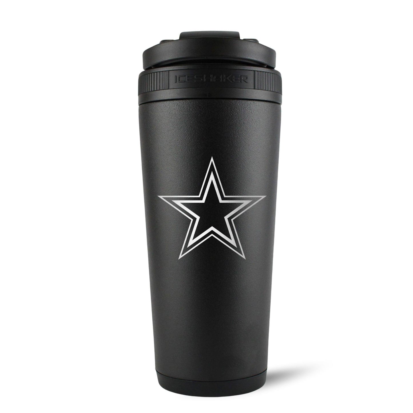 Officially Licensed Dallas Cowboys 26oz Ice Shaker - Black