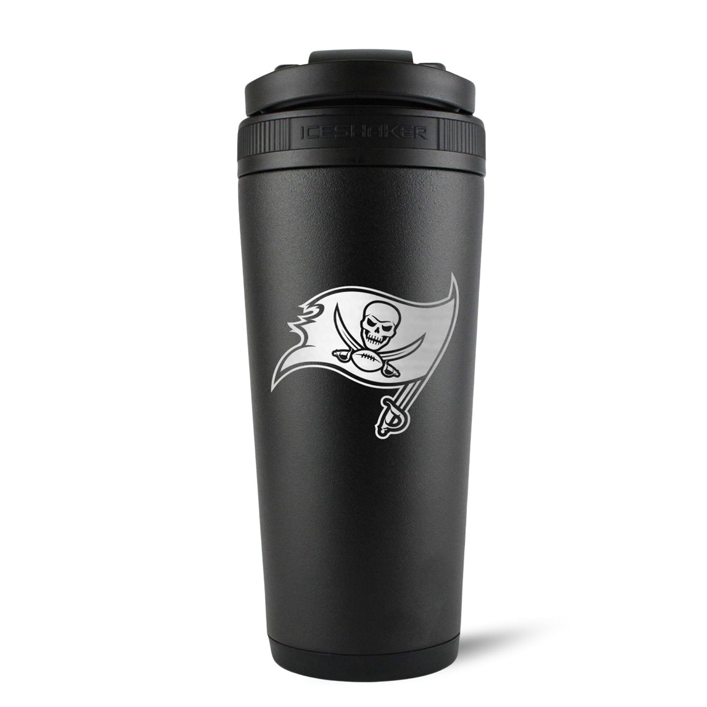 Officially Licensed Tampa Bay Buccaneers 26oz Ice Shaker - Black