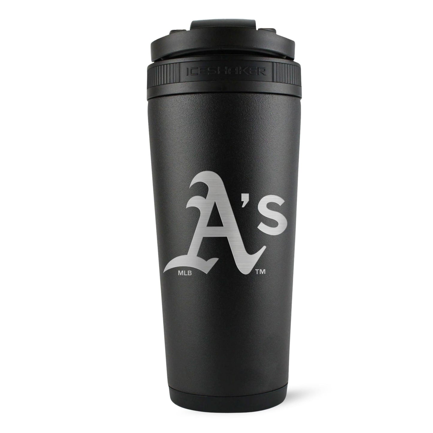 Officially Licensed Oakland Athletics 26oz Ice Shaker - Black