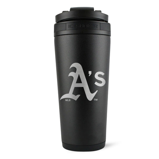 Officially Licensed Oakland Athletics 26oz Ice Shaker - Black
