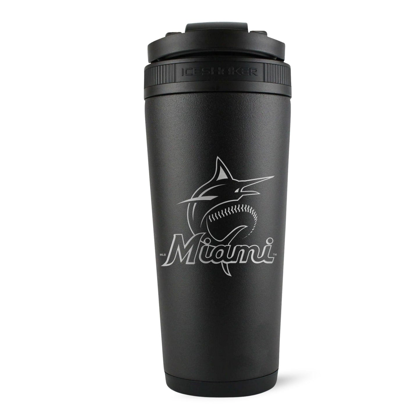 Officially Licensed Miami Marlins 26oz Ice Shaker