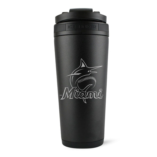 Officially Licensed Miami Marlins 26oz Ice Shaker