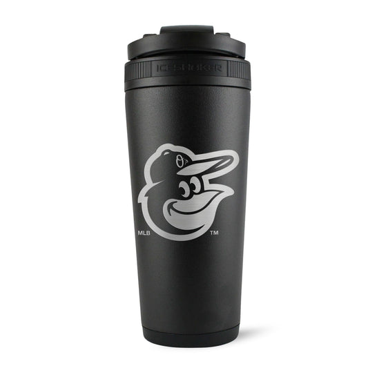 Officially Licensed Baltimore Orioles 26oz Ice Shaker - Black