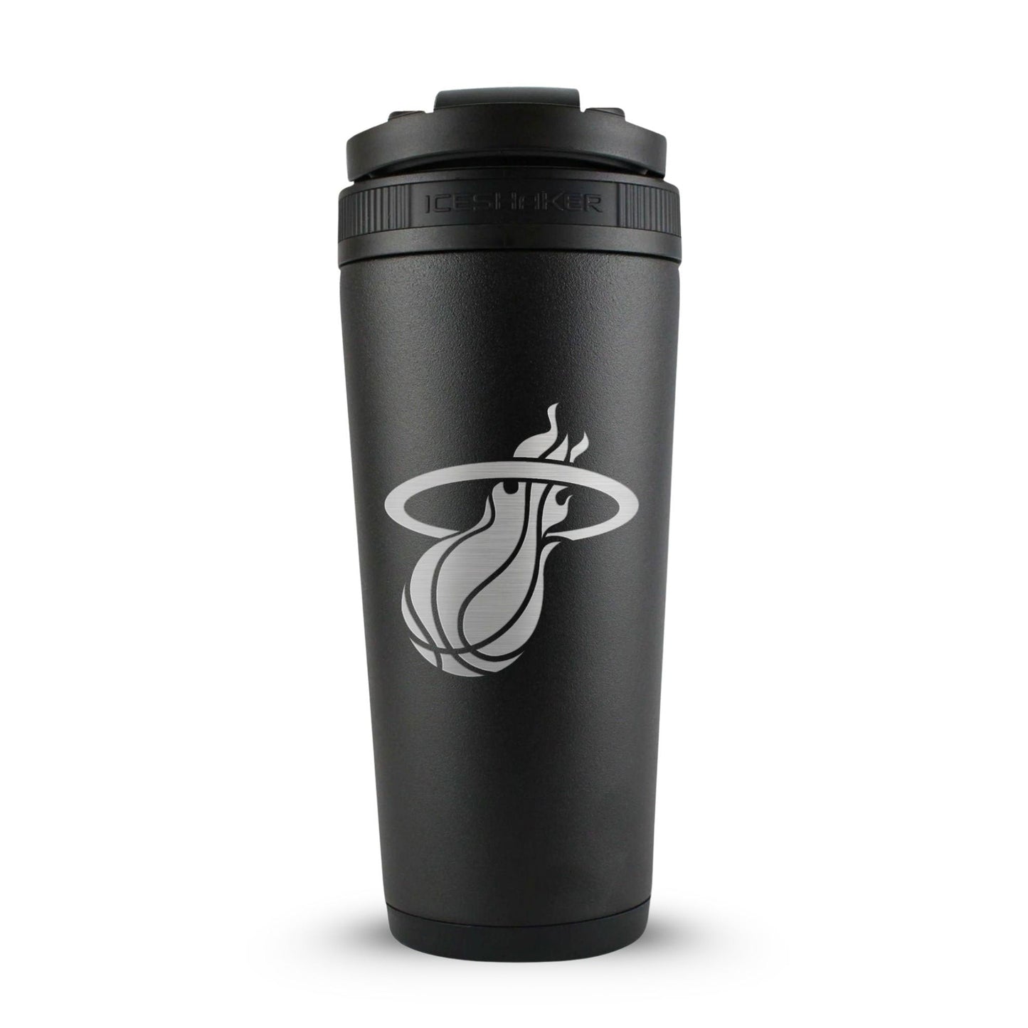 Officially Licensed Miami Heat 26oz Ice Shaker - Black