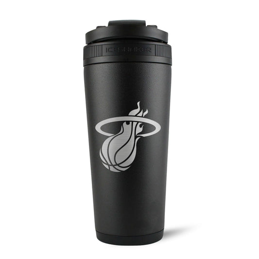 Officially Licensed Miami Heat 26oz Ice Shaker - Black