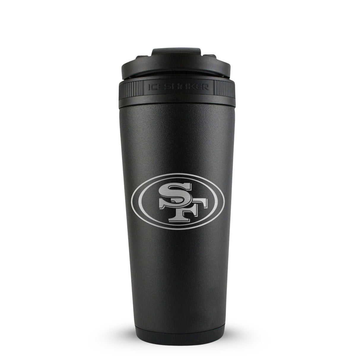 Officially Licensed San Francisco 49ers 26oz Ice Shaker - Black