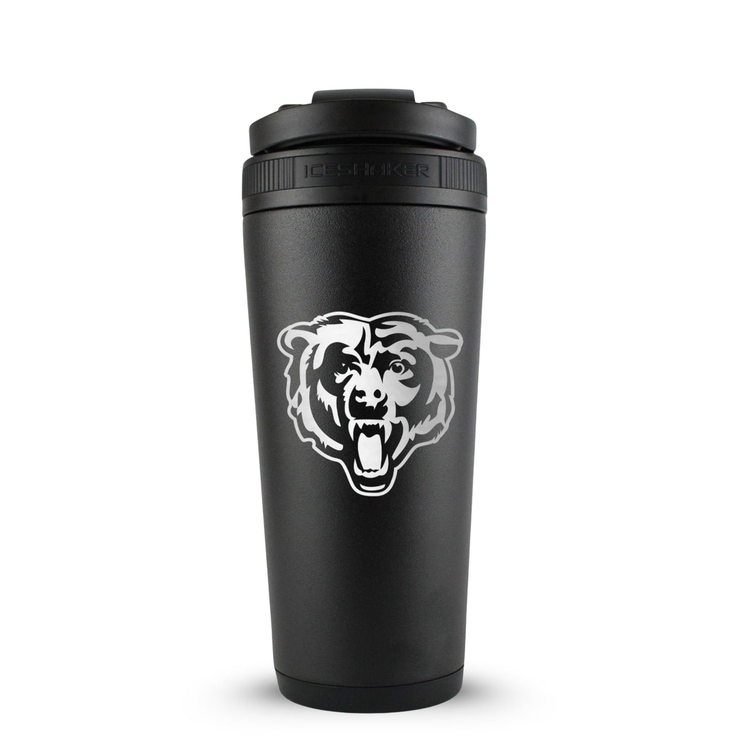 Officially Licensed Chicago Bears 26oz Ice Shaker - Black