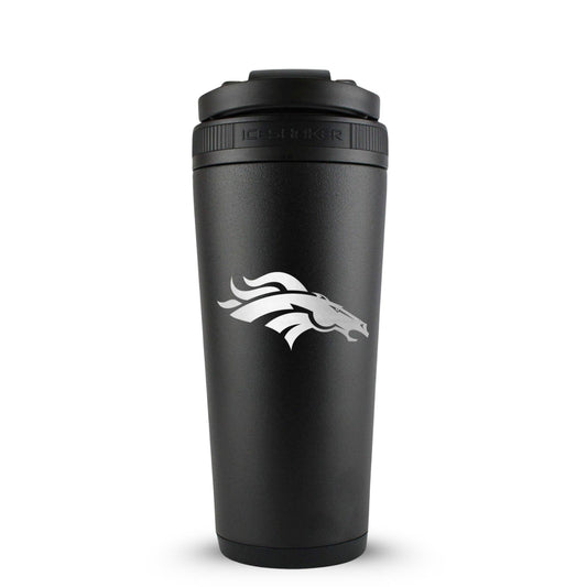 Officially Licensed Denver Broncos 26oz Ice Shaker - Black