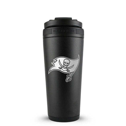 Officially Licensed Tampa Bay Buccaneers 26oz Ice Shaker - Black