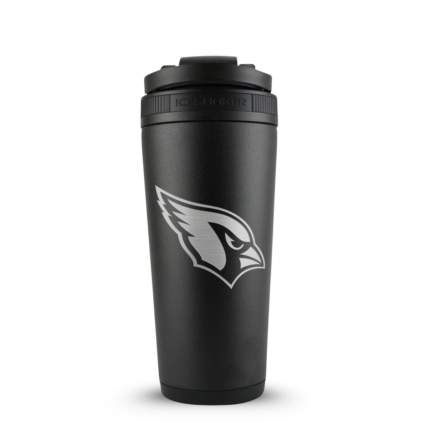 Officially Licensed Arizona Cardinals 26oz Ice Shaker - Black