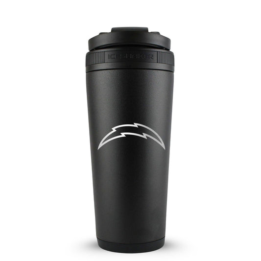 Officially Licensed Los Angeles Chargers 26oz Ice Shaker - Black