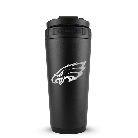 Officially Licensed Philadelphia Eagles 26oz Ice Shaker - Black