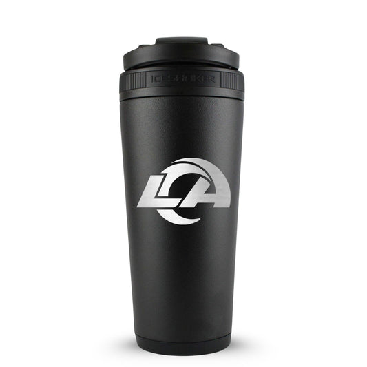 Officially Licensed Los Angeles Rams 26oz Ice Shaker - Black