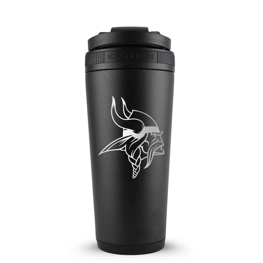 Officially Licensed Minnesota Vikings 26oz Ice Shaker - Black