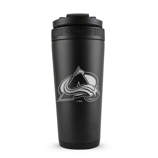Officially Licensed Colorado Avalanche 26oz Ice Shaker - Black