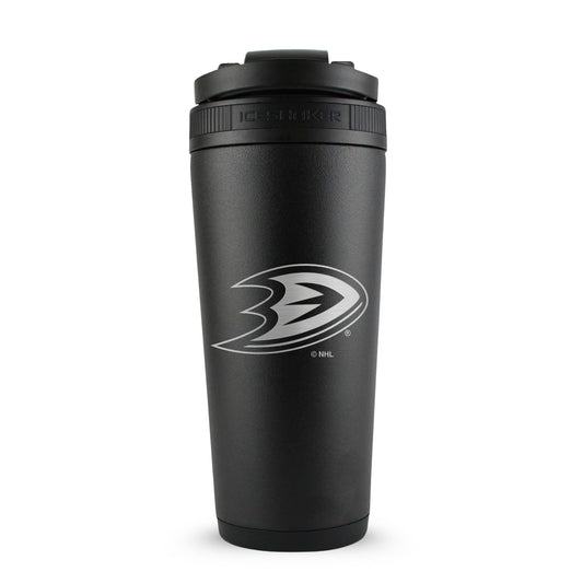 Officially Licensed Anaheim Ducks 26oz Ice Shaker - Black