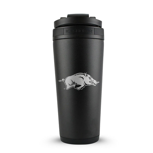 Officially Licensed University of Arkansas 26oz Ice Shaker - Black