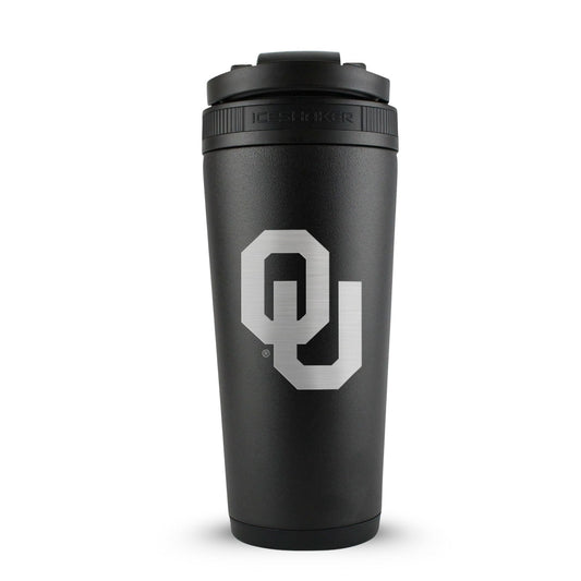 Officially Licensed University of Oklahoma 26oz Ice Shaker - Black
