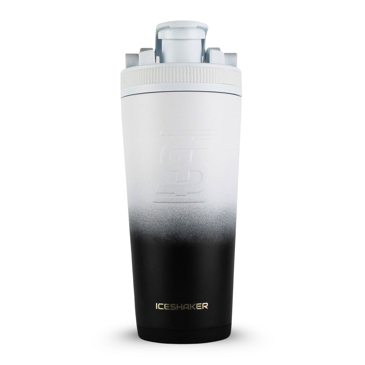 Officially Licensed Philadelphia Eagles 26oz Ice Shaker - Black White Ombre