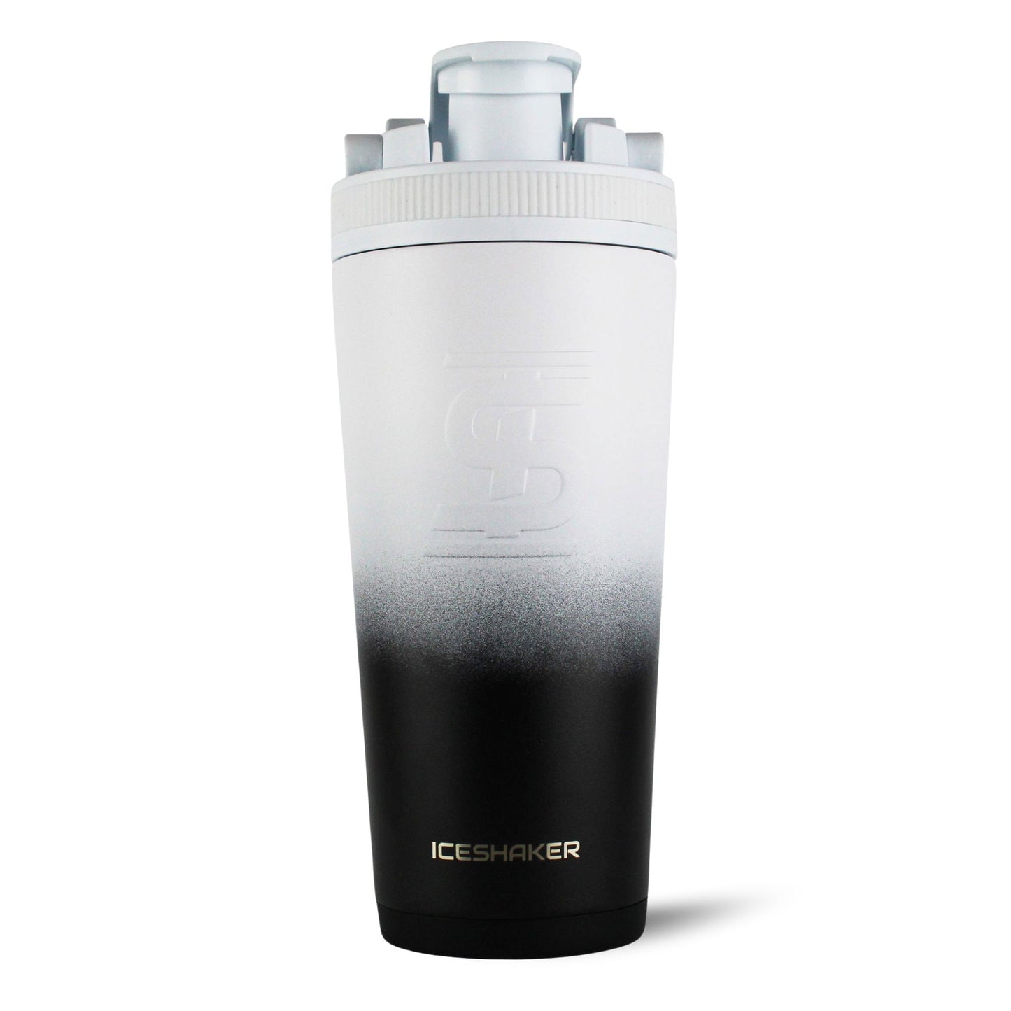Officially Licensed Minnesota Vikings 26oz Ice Shaker - Black White Ombre