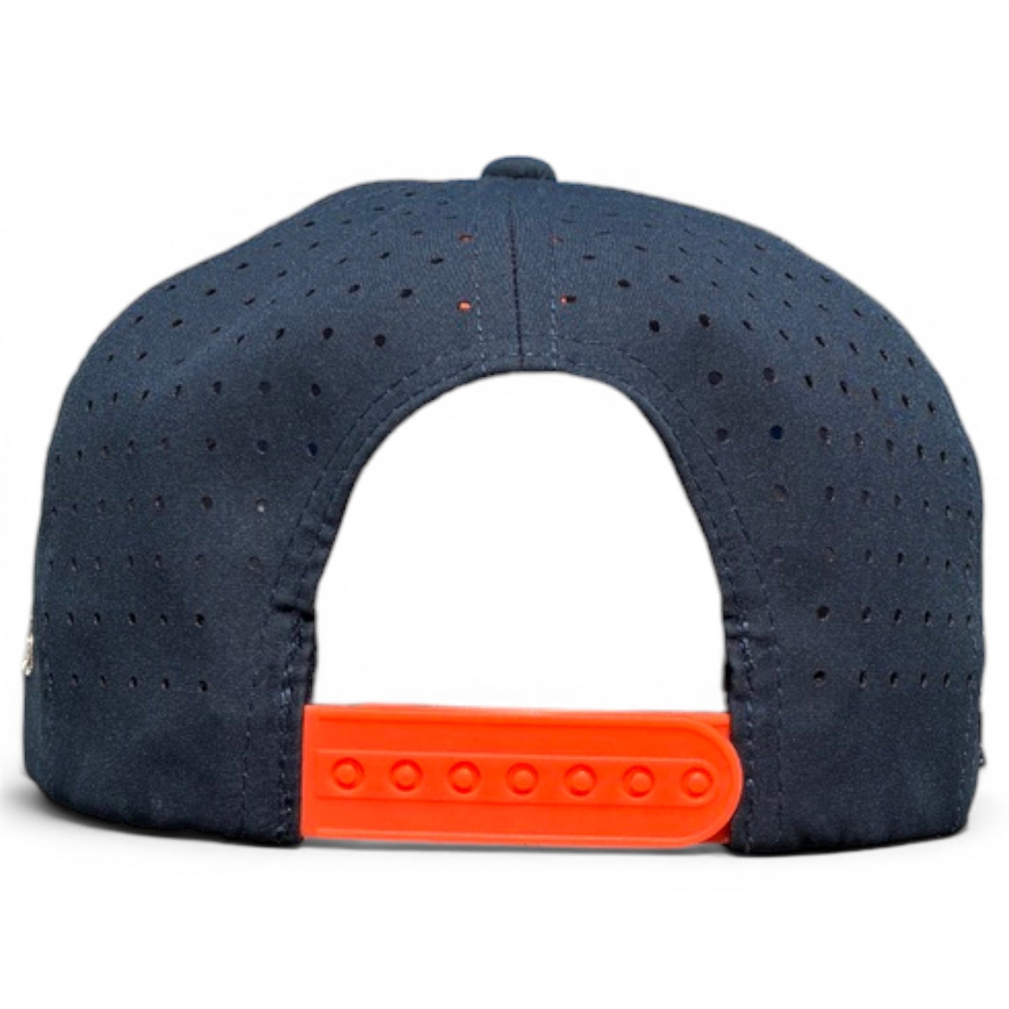 Parrot Patrol Golf Hat | Snapback Cap | Built-in Magnetic Ball Marker Holder + Marker Included | Adjustable Steel Blue Parrot