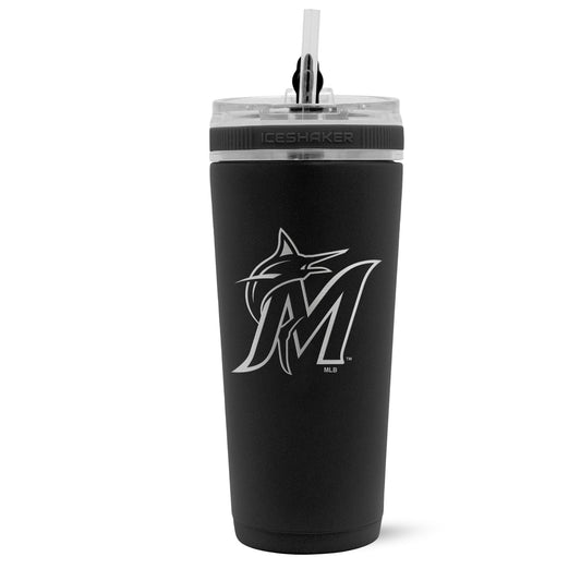 Officially Licensed Miami Marlins 26oz Flex Bottle