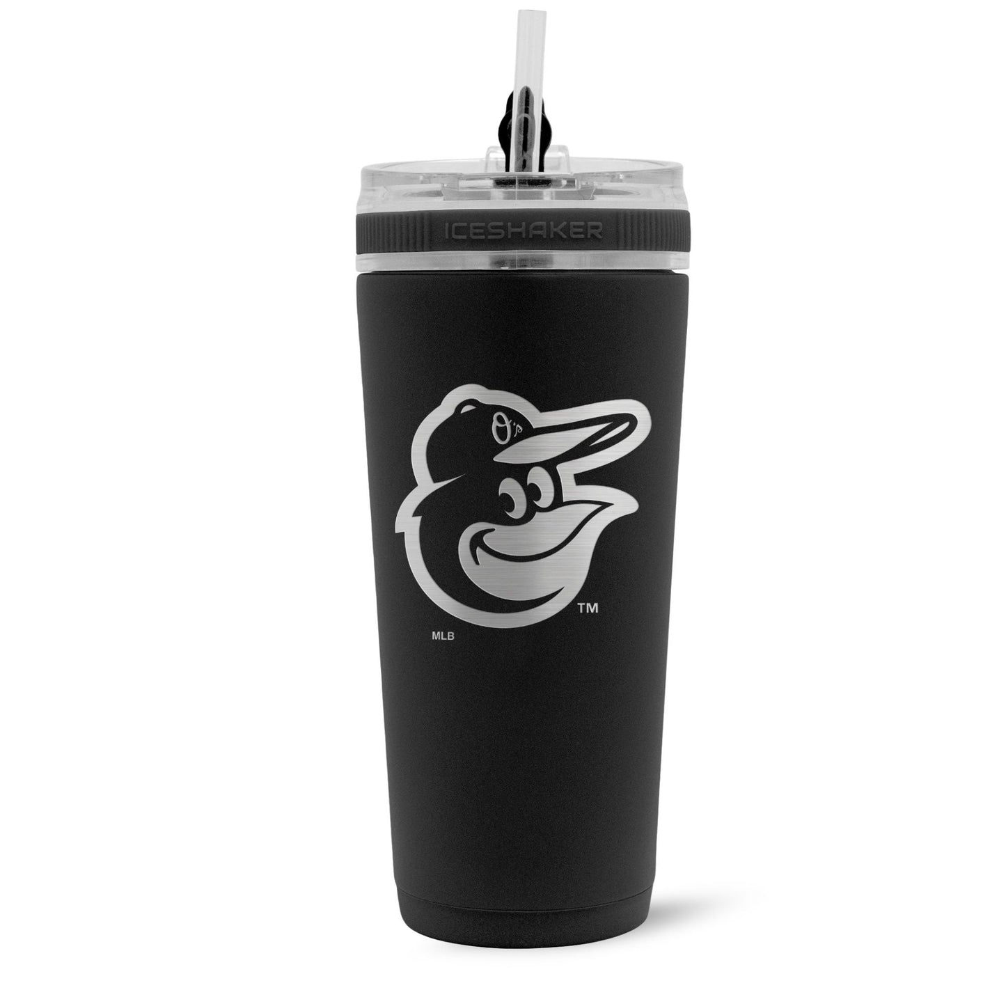 Officially Licensed Baltimore Orioles 26oz Flex Bottle - Black