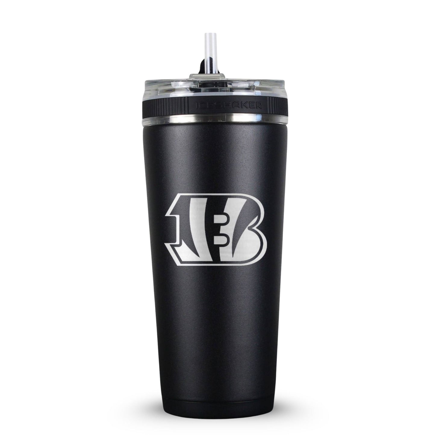 Officially Licensed Cincinnati Bengals 26oz Flex Bottle - Black