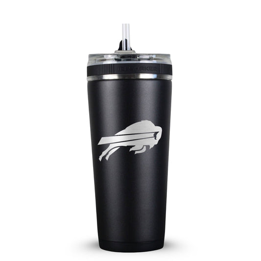 Officially Licensed Buffalo Bills 26oz Flex Bottle - Black