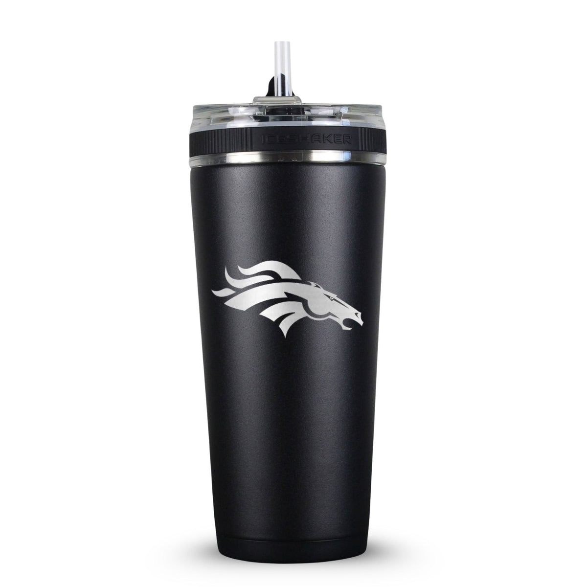 Officially Licensed Denver Broncos 26oz Flex Bottle - Black