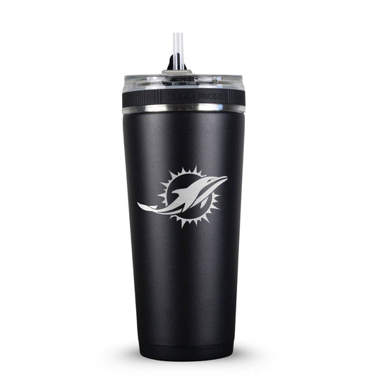 Officially Licensed Miami Dolphins 26oz Flex Bottle