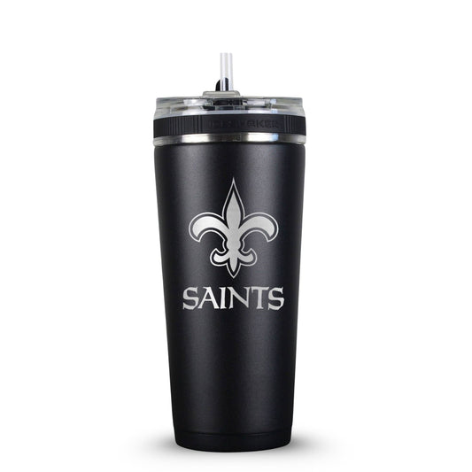 Officially Licensed New Orleans Saints 26oz Flex Bottle