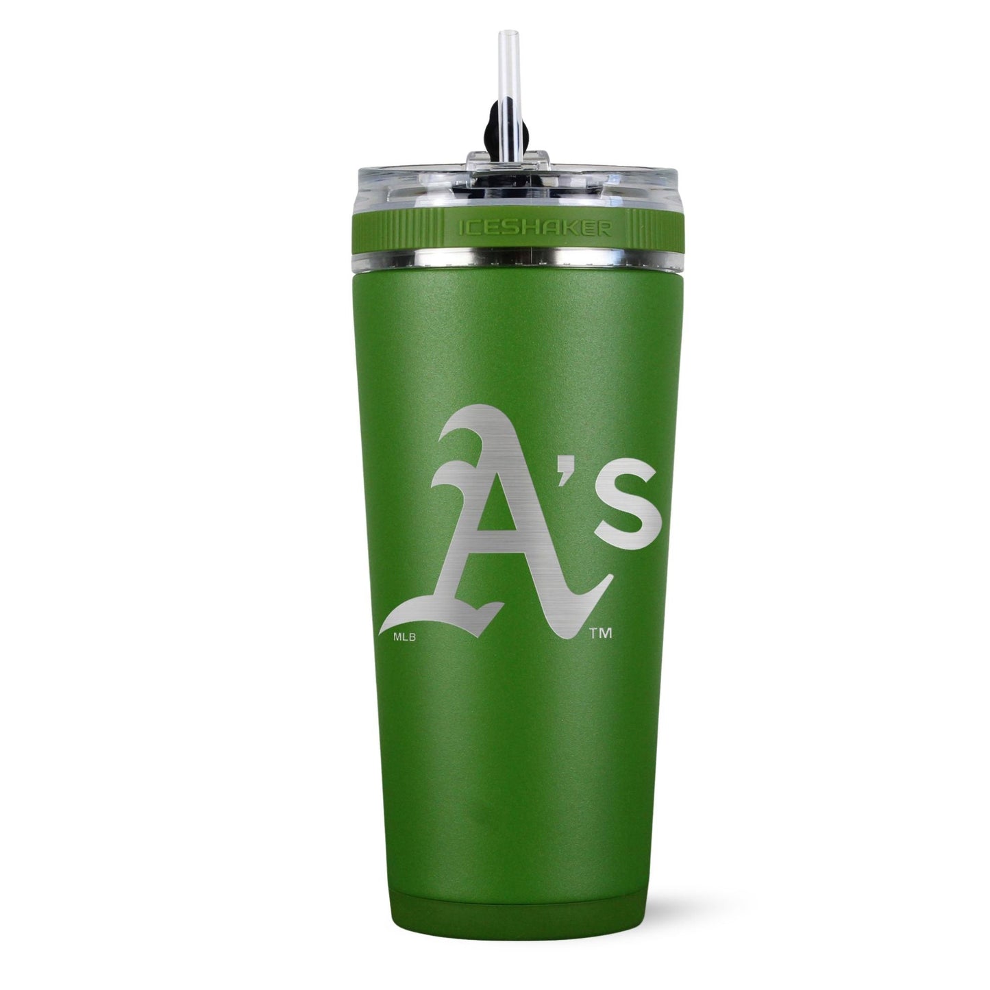 Officially Licensed Oakland Athletics 26oz Flex Bottle - Green